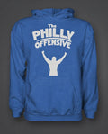 Blue Philly pride hoodie