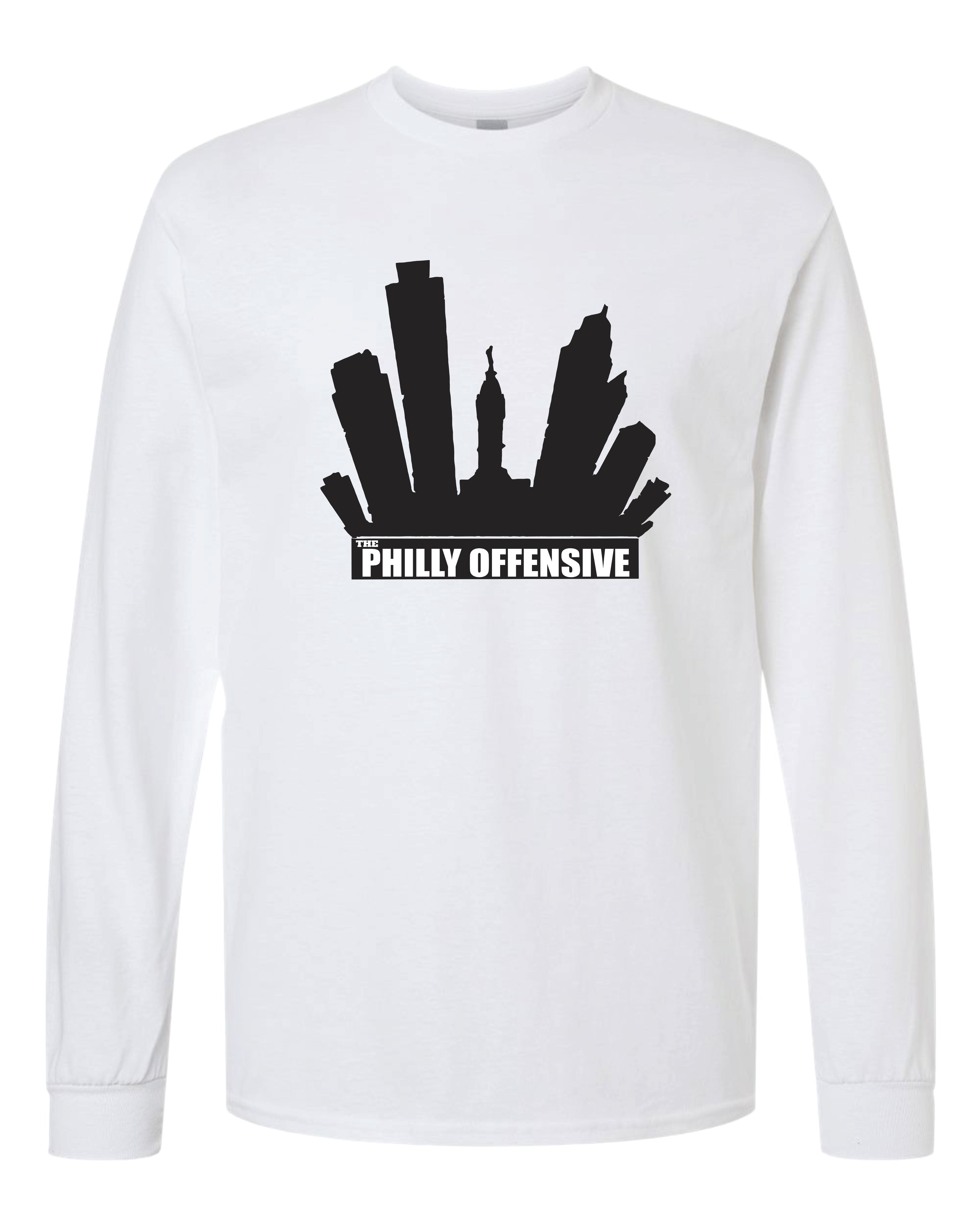 The Philly Offensive Skyline Long Sleeve Shirt